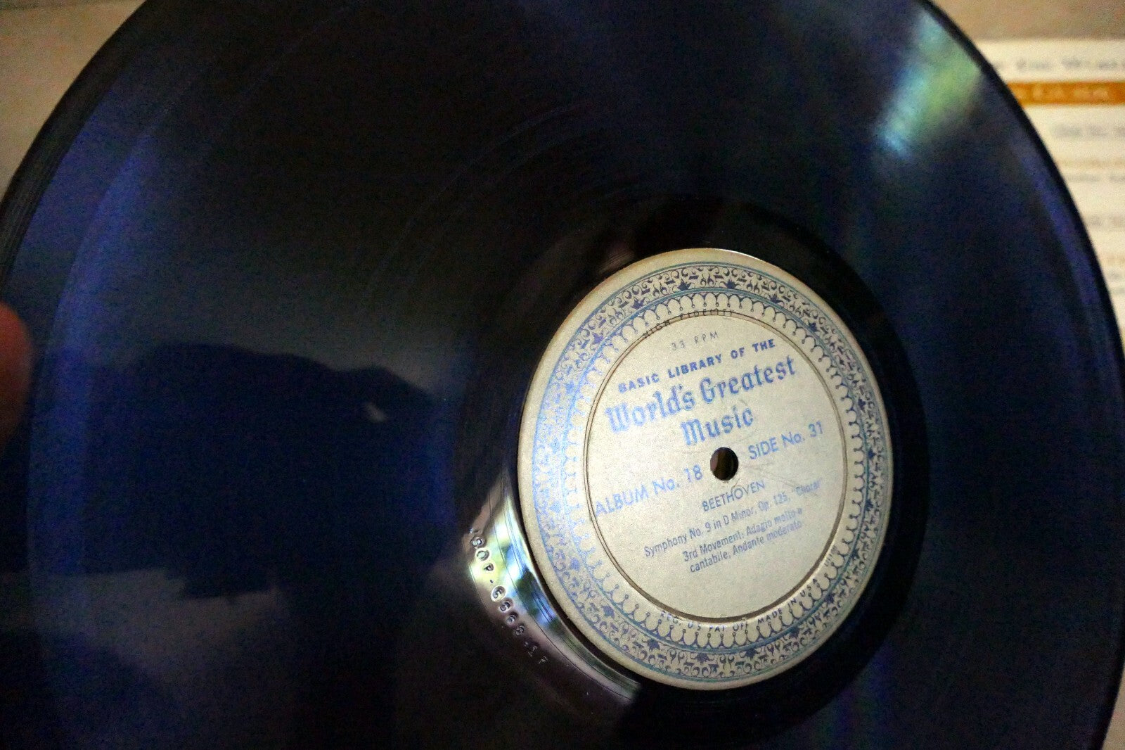 Basic Library WORLDS GREATEST Music 1958 LP Tchaikovsky Beethoven Album No 18