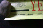 March Assembly for Peace Poster, San Francisco USA G W Bush fight 1993