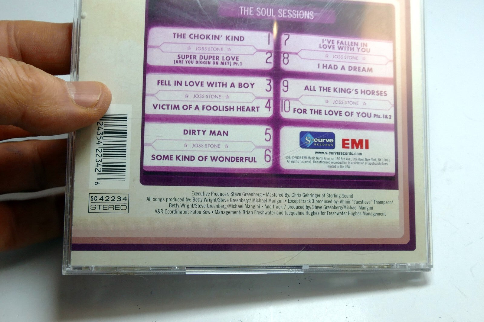 The Soul Sessions - Audio CD By Joss Stone - VERY GOOD