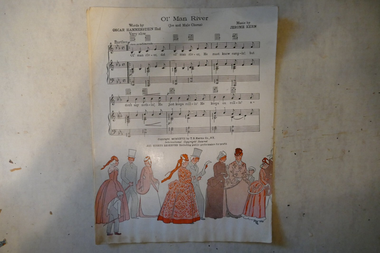 You Are Love, 1928, from "Show Boat" musical, Jerome Kern, Oscar Hammerstein 2nd