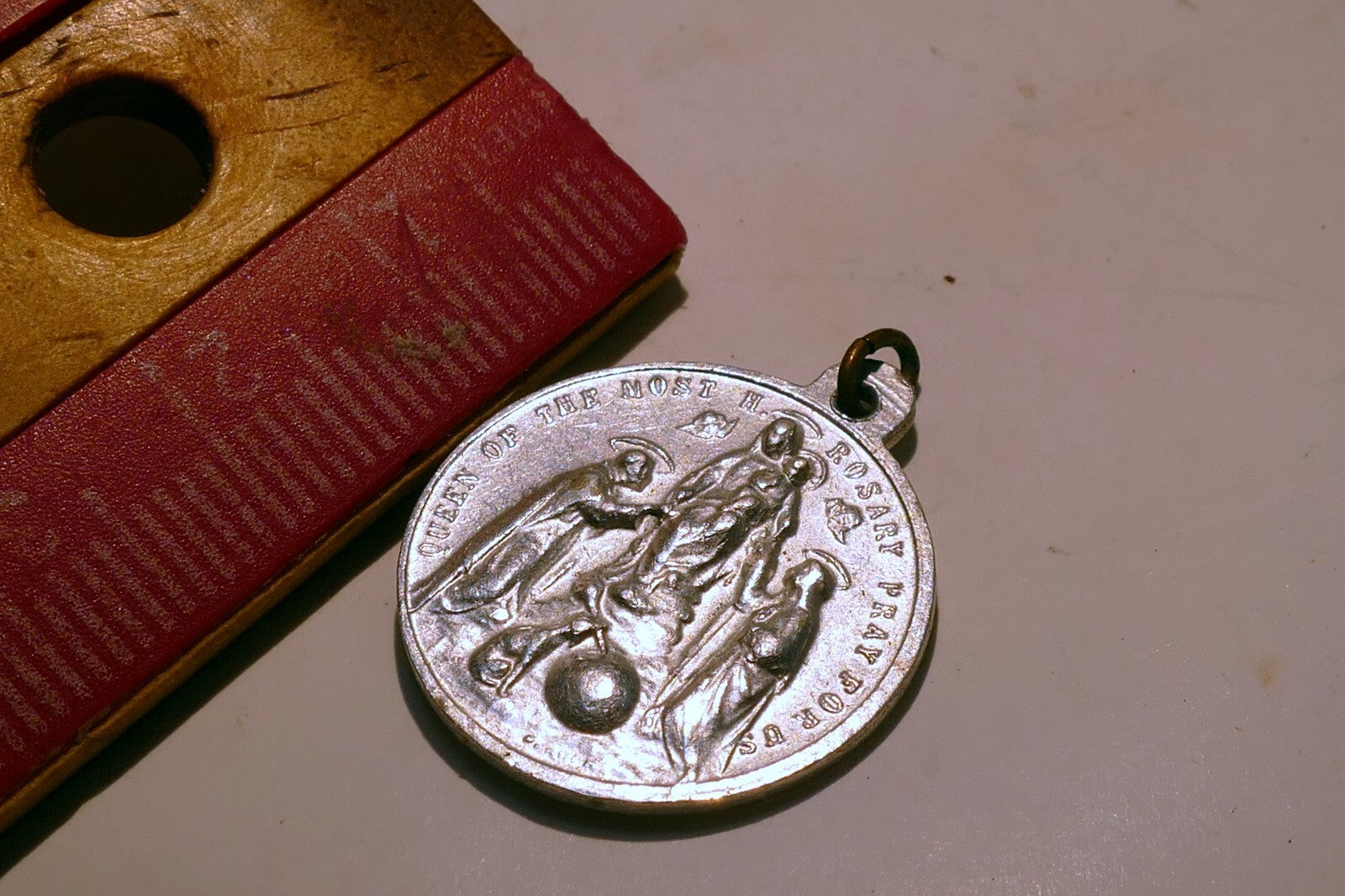 St. Dominique Pendant Charm Pray for US Rosary