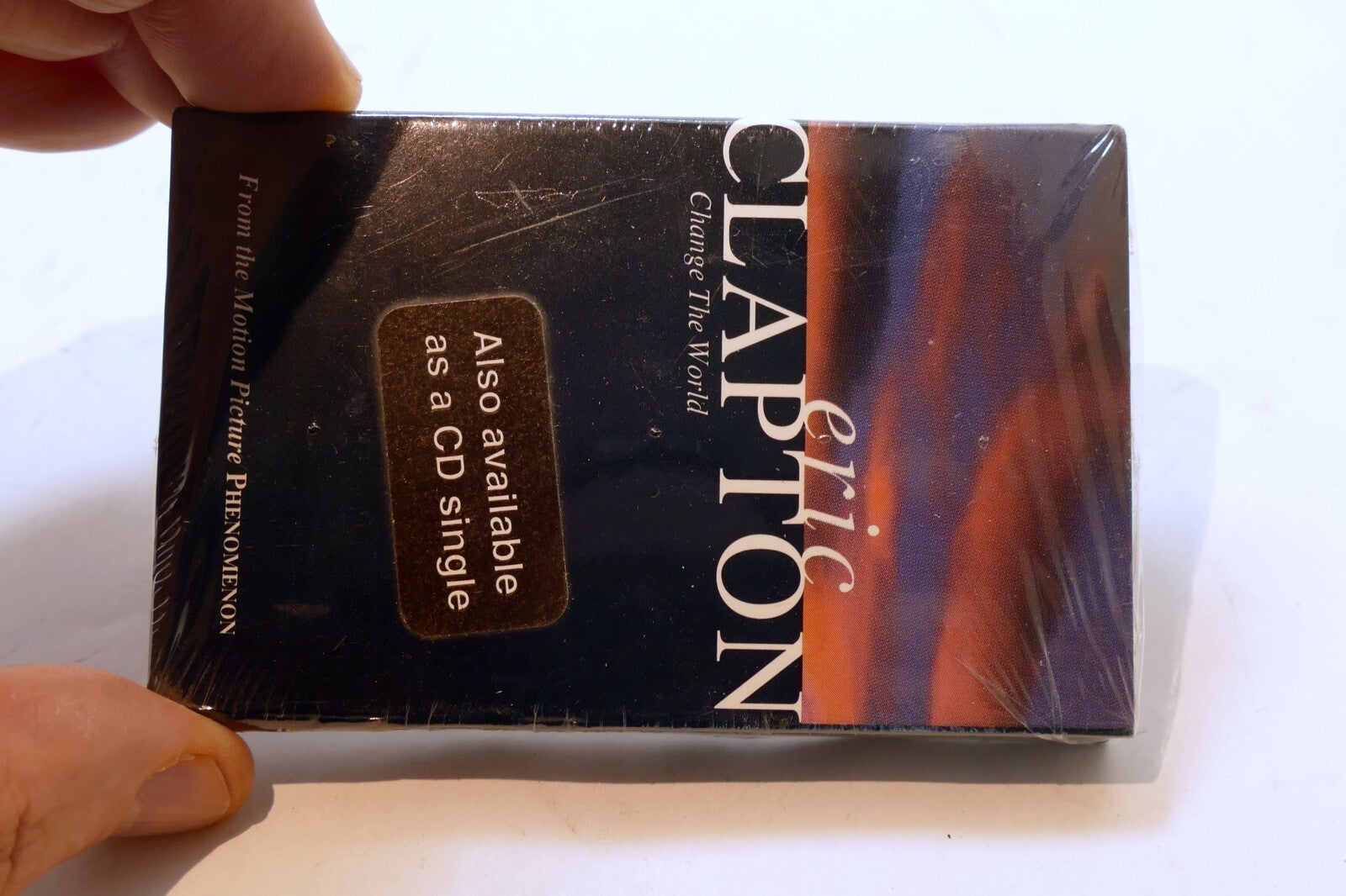 Eric Clapton Change The World (Cassette) Single 1996 new unopened