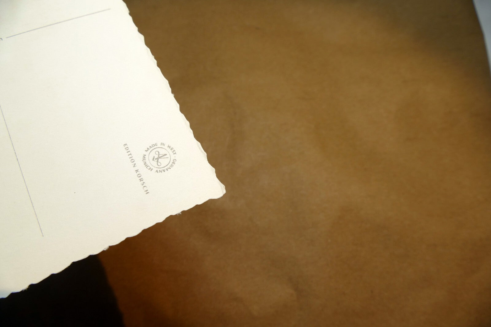 Adolf KORSCH VERLAG Postcard Munchen Girl with Flowers Berries - Unposted Art