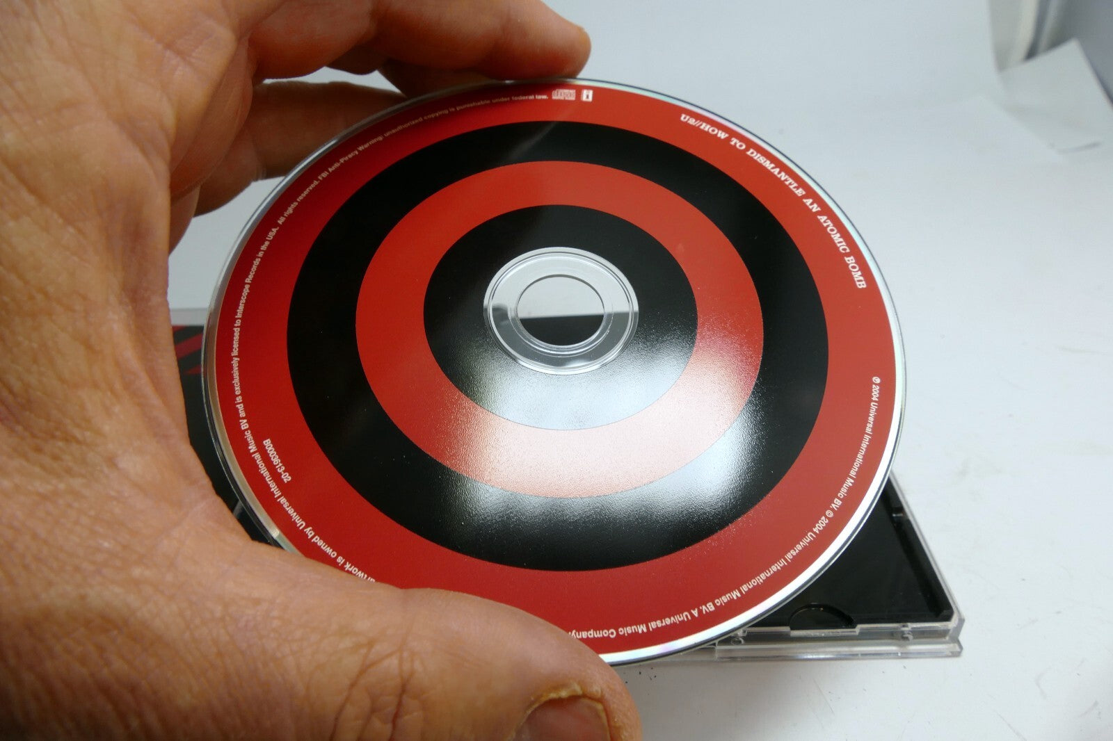 U2 - How to Dismantle An Atomic Bomb CD (B0003613-02) Rock Band Bono