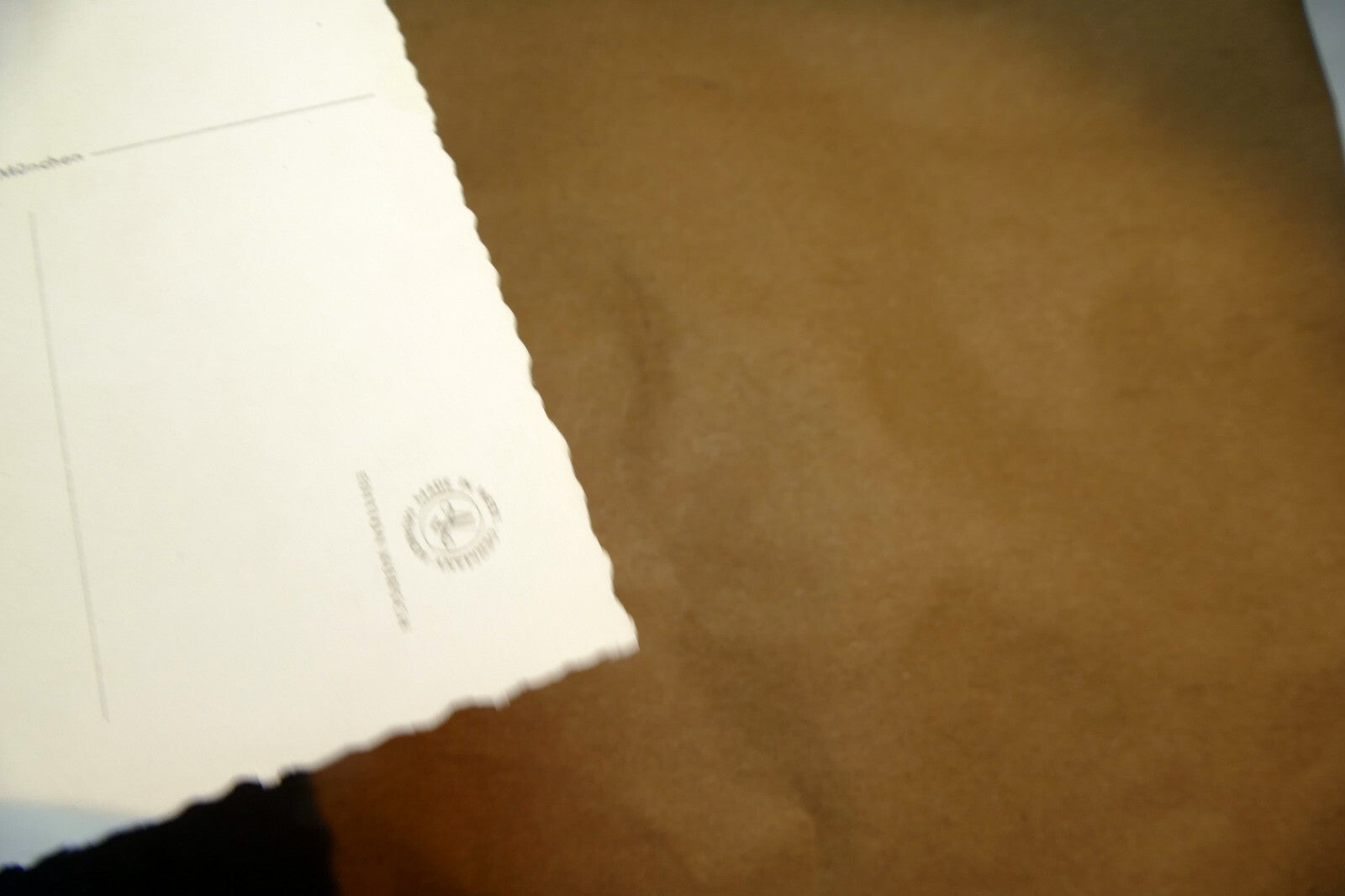 Adolf KORSCH VERLAG Postcard Munchen Boy Flowers on a Phone - Unposted Art