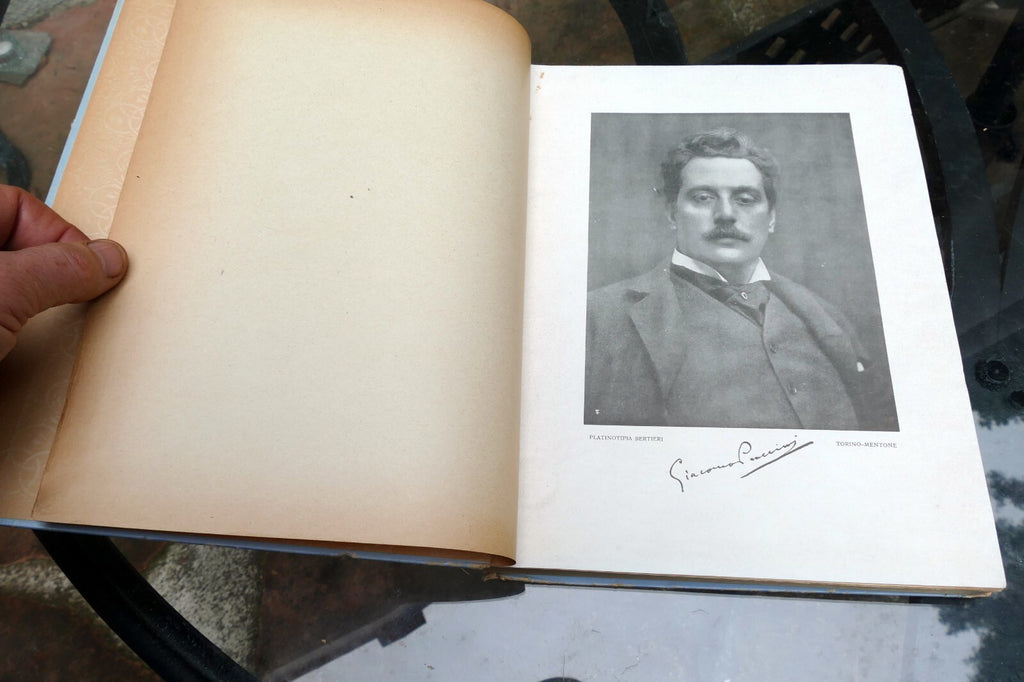 Manon Lescaut musik Puccini sheet music 1893 Italy Turin Ricordi German Leipzip