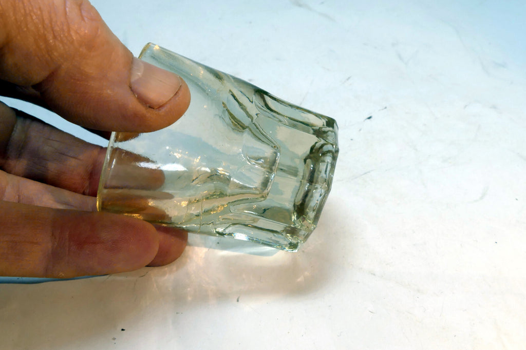 Rock Shot Clear Glass Thick Weighed Bottom 1 oz - New Orleans Style