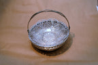 Farberware Sheffield Candy Dish Silver plate  Brooklyn NY 4.5" plate trinket