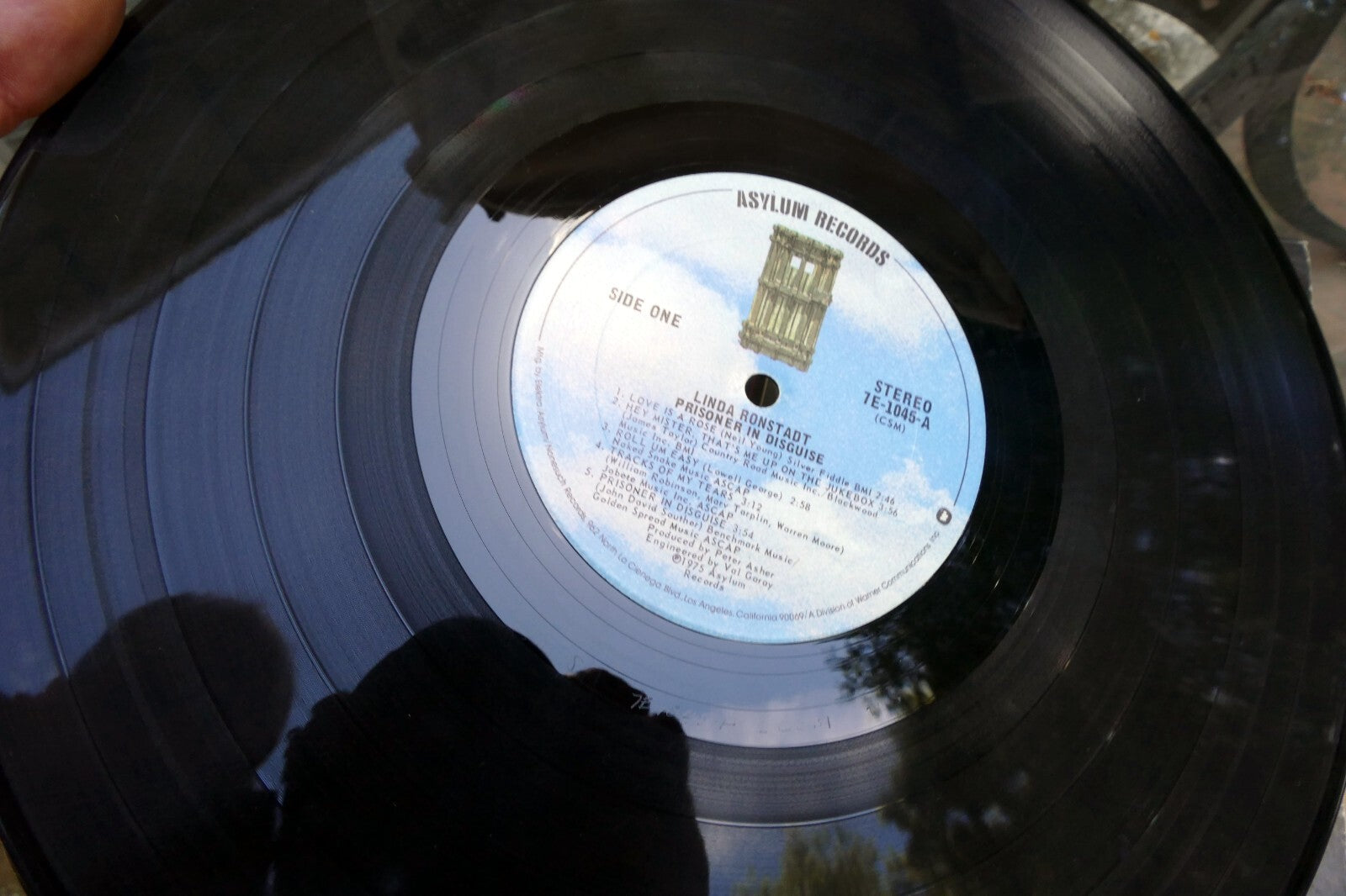 Linda Ronstadt Prisoner In Disguise Asylum Records  7E-1045 Vinyl LP   1975