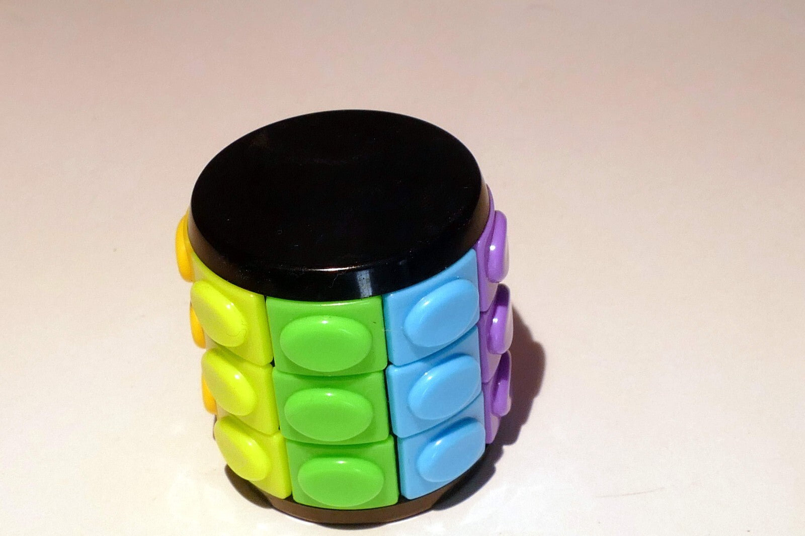 Rubic Cube Corn Game  Puzzle Toy small 1.5X1.5"
