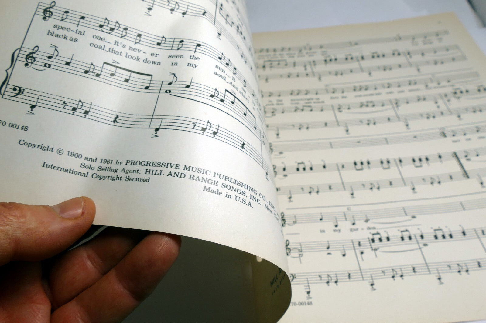 Spanish Harlem Jerry Leiber Phil Spector  1961  Sheet Music E king