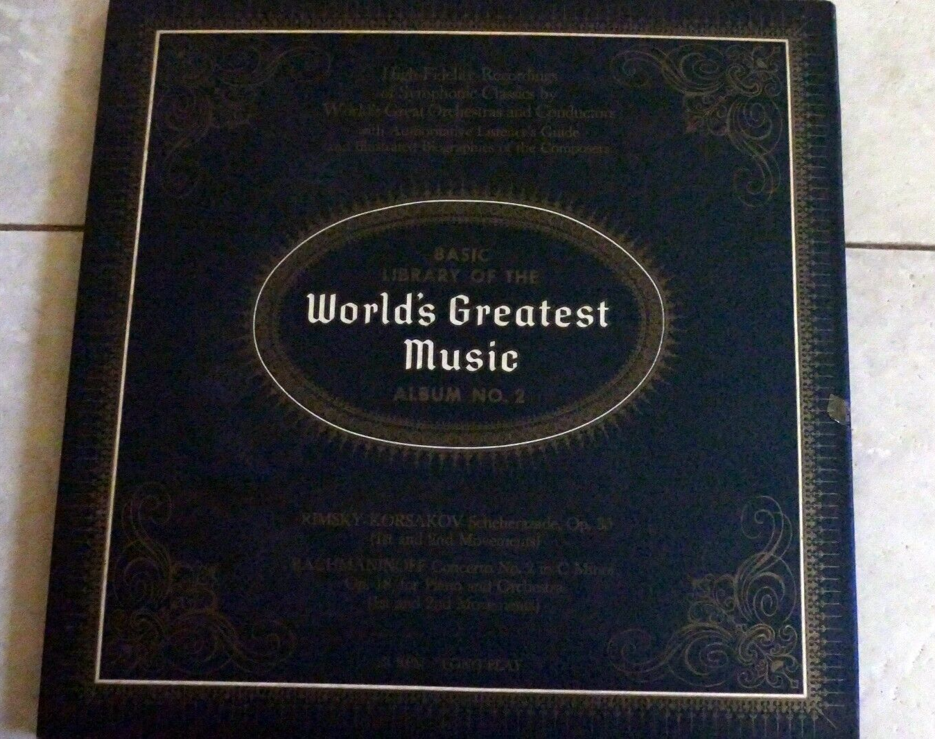 Worlds greatest music 1958 vinyl lp rimsky korsakov album no. 2