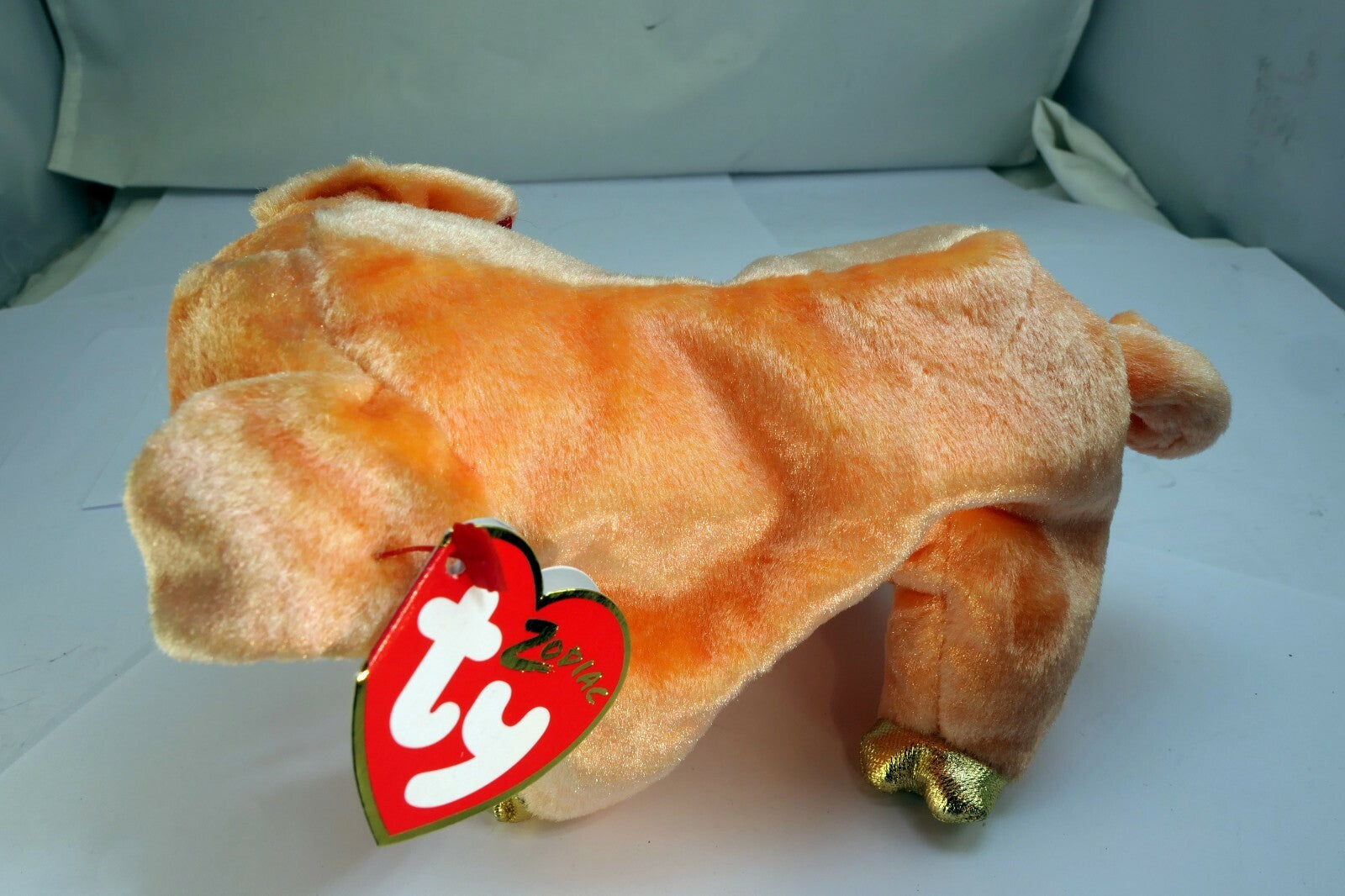 TY Beanie Baby PIG ( Chinese Zodiac Collection )  plush toy 8"