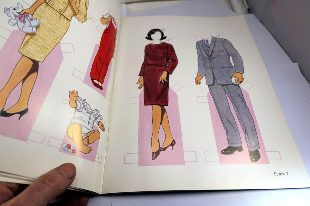 Dover President Paper Dolls: John F. Kennedy and His Family Paper Dolls Tierney
