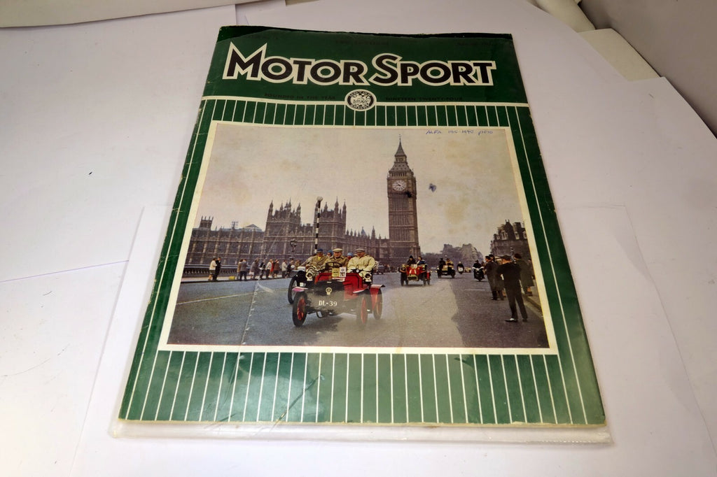 Motor Sport Magazine December 1961