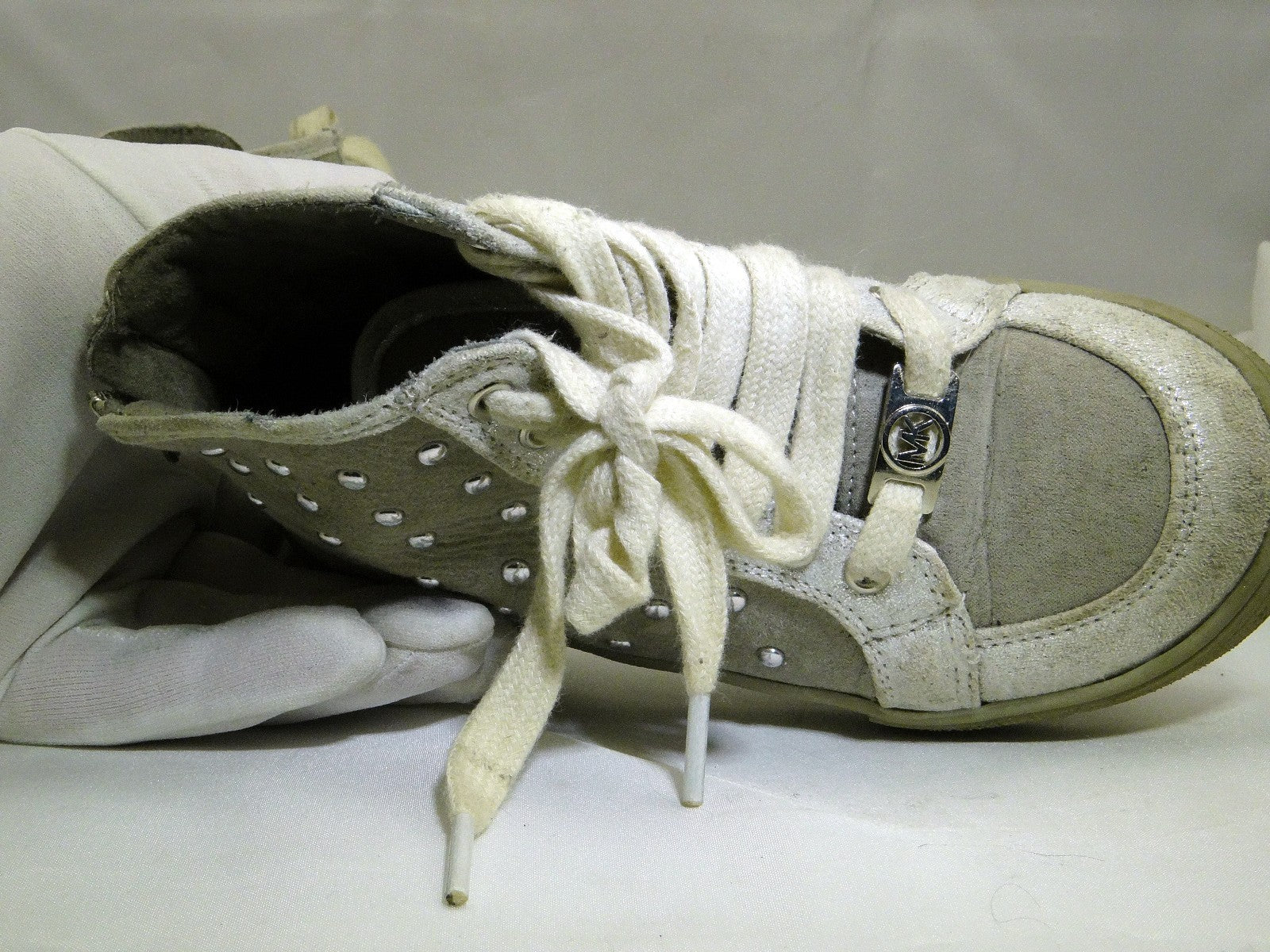 Gymboree  Silver/Grey Kids Girls Shoes Sneakers Size  11 US EURO 29 UK 12.5
