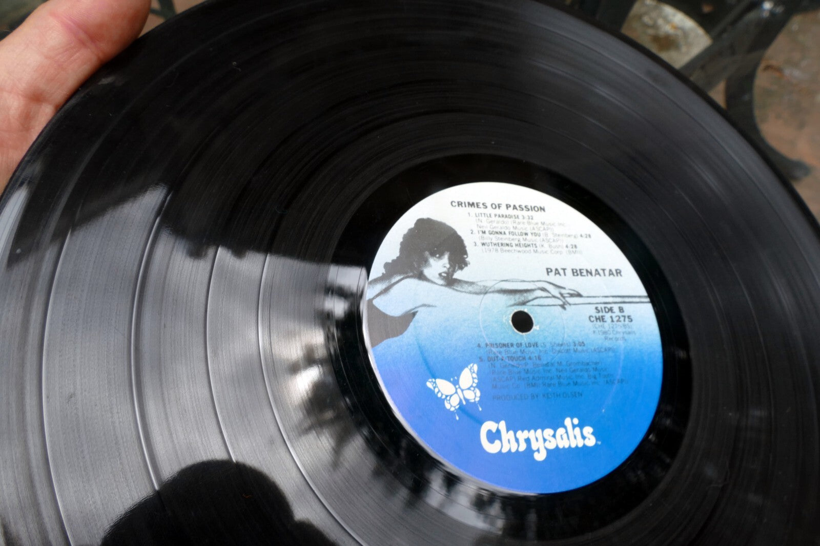 Pat Benatar – Crimes Of Passion - 1980 Chrysalis CHE 1275