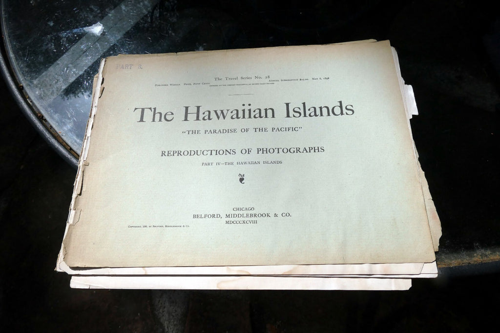 The Hawaiian Islands Paradise Of The Pacific Book Photographs Journal May 1898
