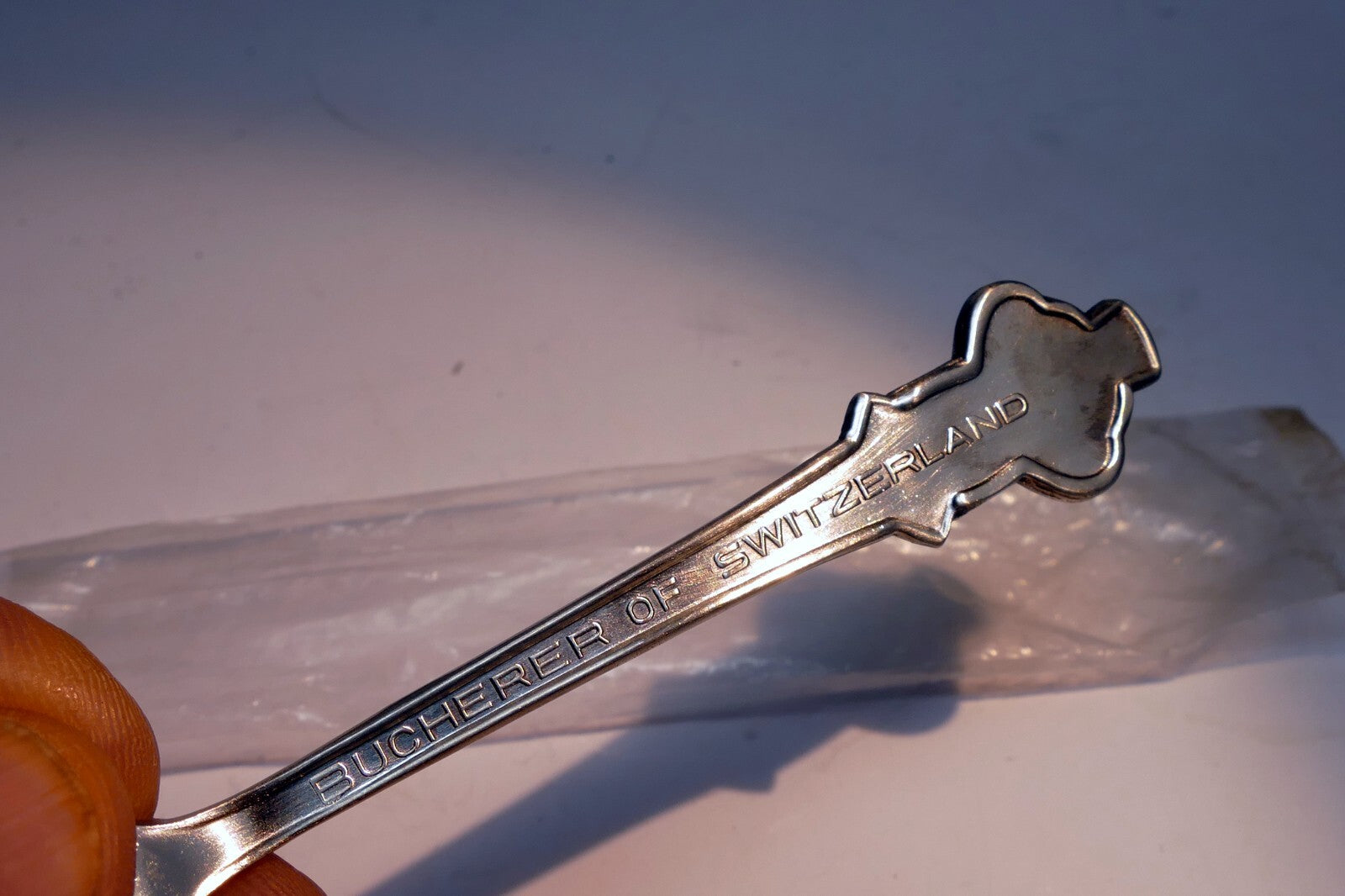 Rolex Bucherer of Switzerland "Zurich" Spoon souvenir rose - near mint