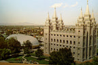 Salt lake utah temple lds church utah advertisement ad