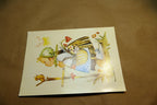 Hummel Messengers of Luck Girl  birds  Postcard W. Germany Art - Unposted - mint