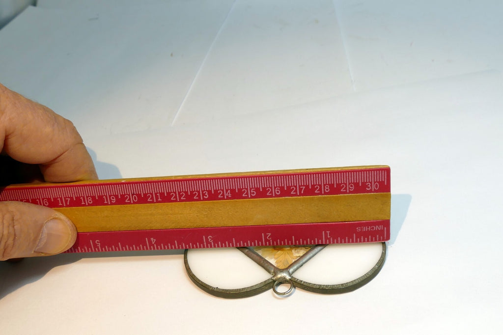 Garden Dried Flowers Stained Glass Suncatcher 3" Heart Shaped sun catcher