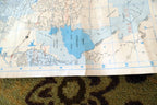Wall Hanging Santa Clara County Map San Jose Silicon Valley USA 58X42" Ex  Large