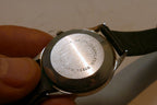 Peugeot watch quartz Stainless base Metal - parts AS IS not working