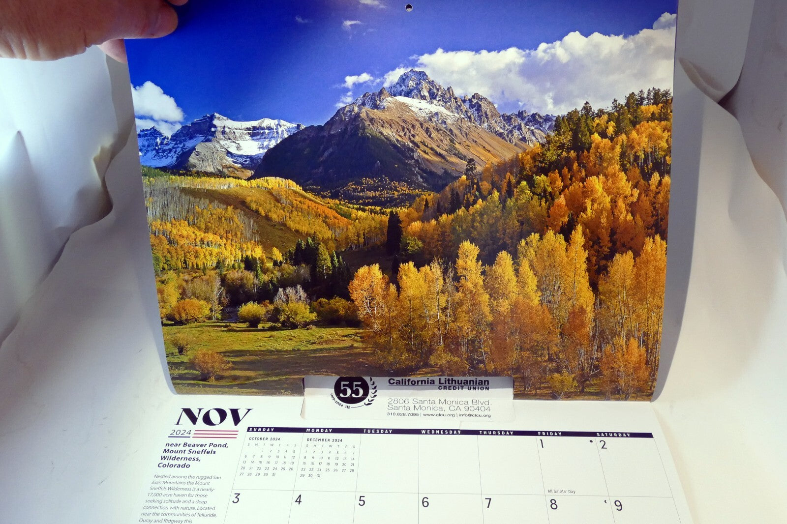 American Grandeur 2024 Wall Calendar  California Lithuanian Credit Union USA