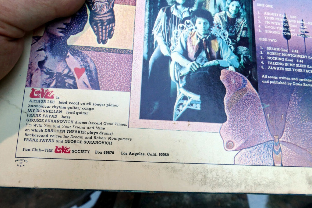 LOVE Four Sail LP   Vinyl   1969 Elektra EKS 74049 Arthur Lee
