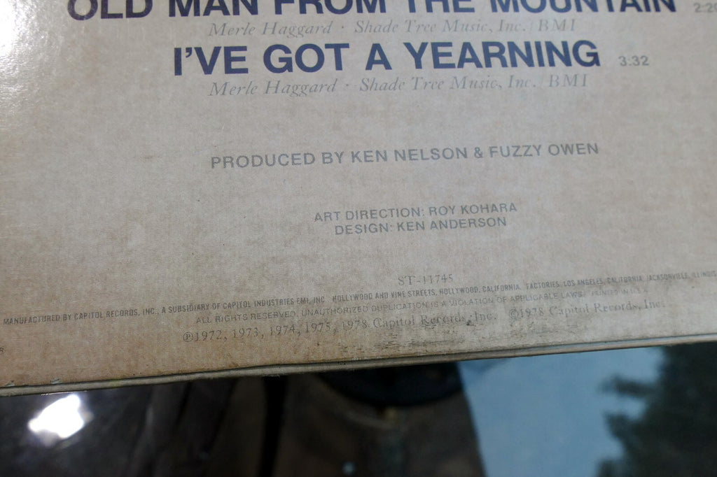 MERLE HAGGARD ELEVEN WINNERS ( 1978) ST-11745 LP VINYL RECORD Capitol Records