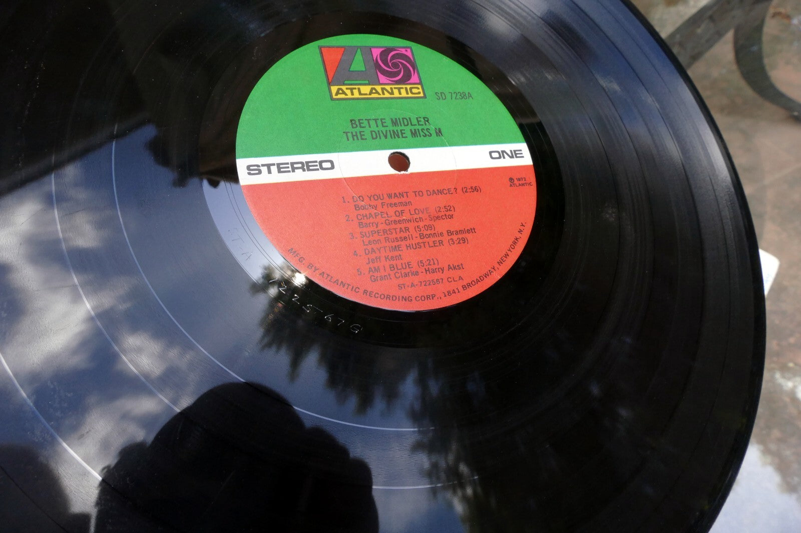 Bette Midler: The Divine Miss M - Vinyl Record LP - 1972 Atlantic SD 7238