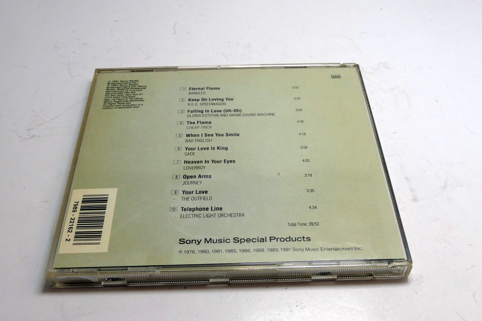Keep on Loving You CD  A 22162 Sony Music 1991