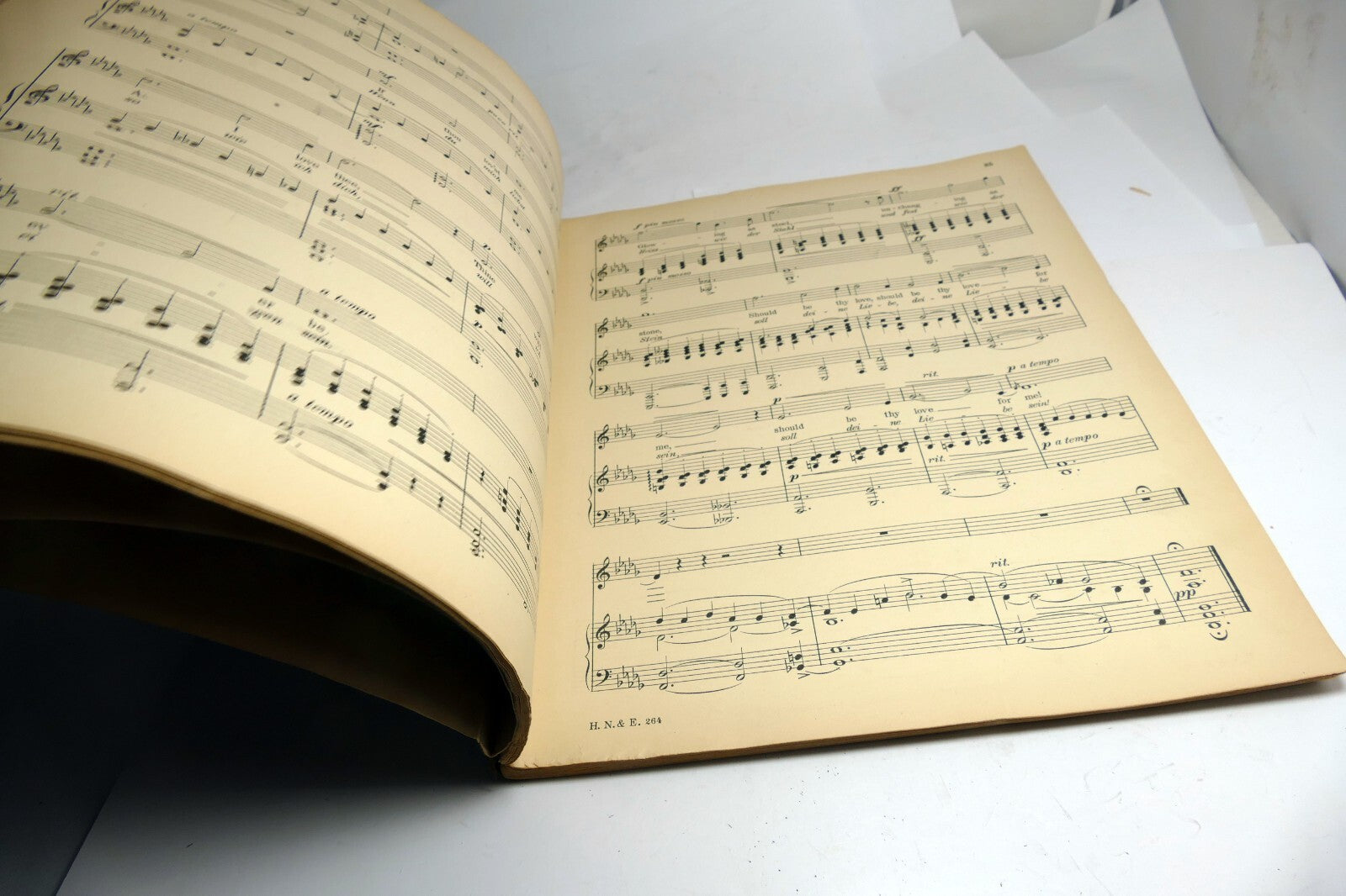 Most Popular Drawing Room and Concert Songs Sheet Music Book for High Voice 1912