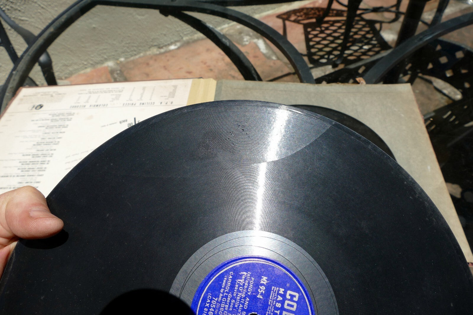 Columbia Gershwin King of Rhythm Porgy and Bess MX 95-1 95-4 (missing 95-2 95-3)