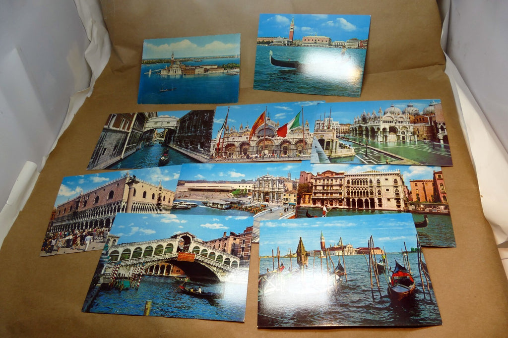 1980's Postcard unposted Italy set of 10 Venezia San Marco Ducale Rialto lot