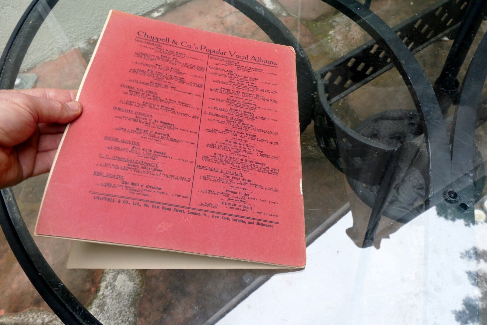 Songs of Romania - Hermann Lohr  1911 Chappell & Co. Ltd. Piano music Sheet Medi