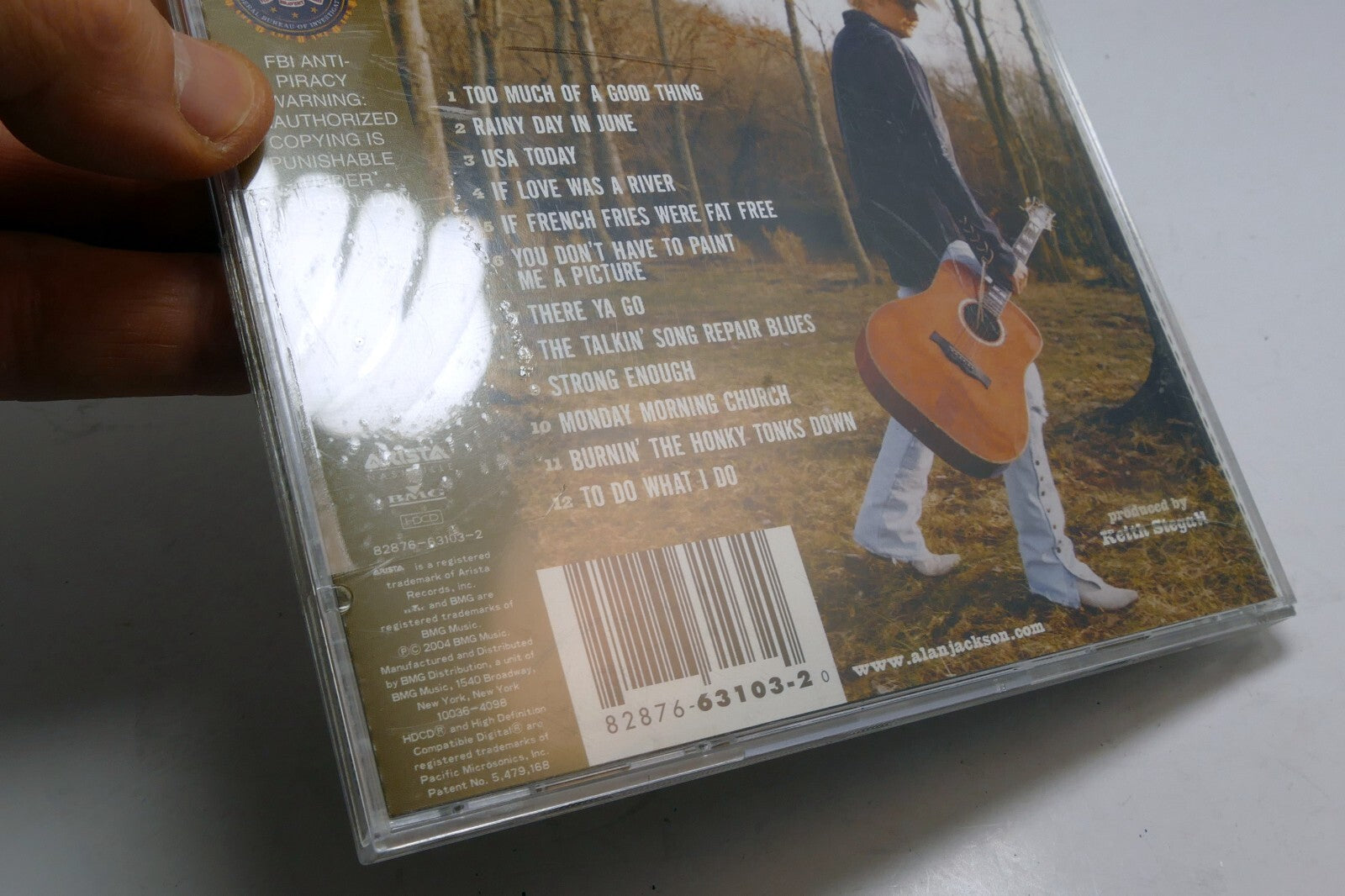What I Do - Audio CD By Jackson, Alan 2004 BMG Music 82876-63103-2