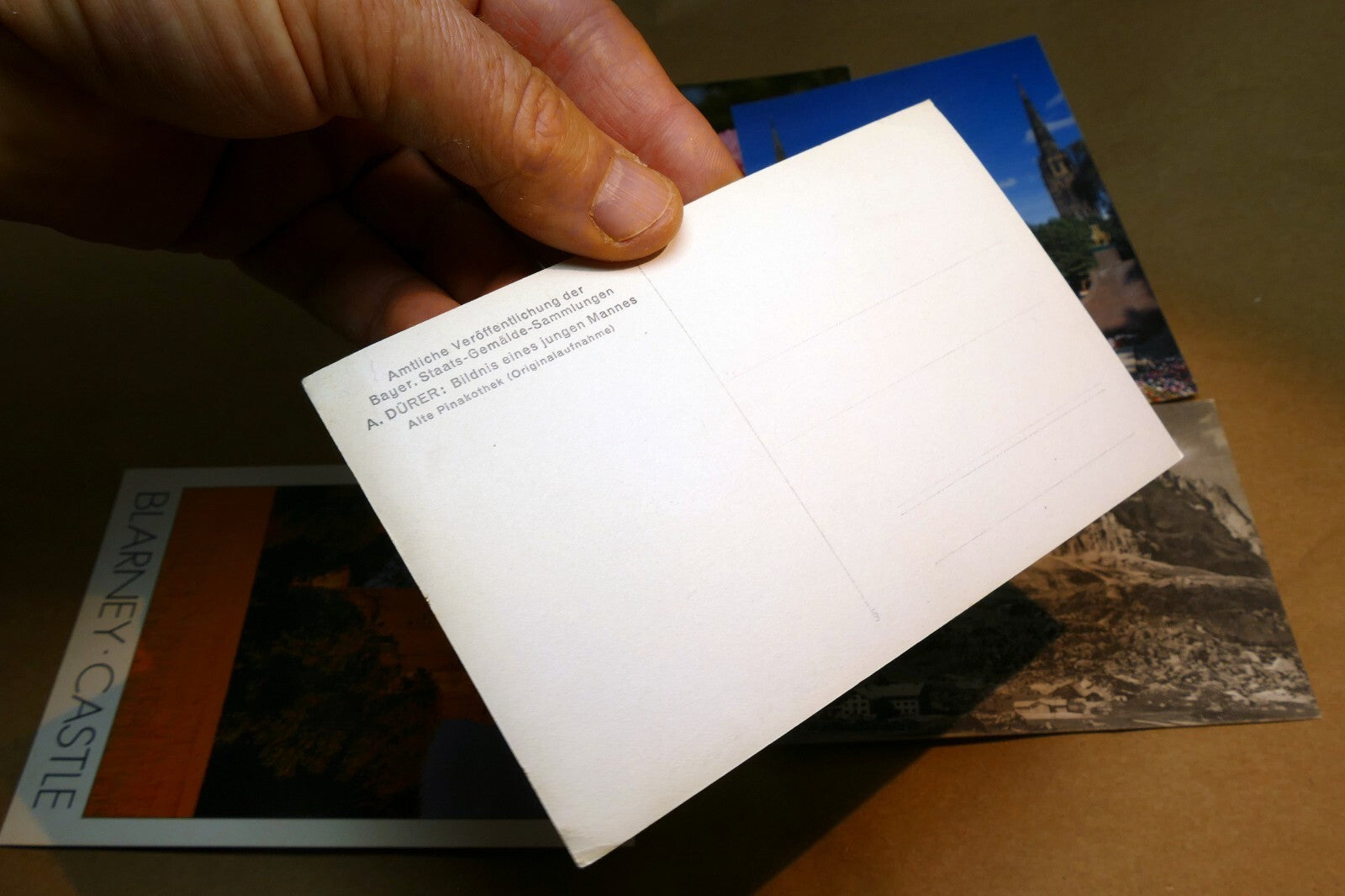 Postcard lot of 5 Ireland Switzerland Italy Europe