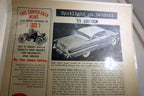 Lincoln 1955 magazine clippings advertisement "spotlight on detroit" vintage