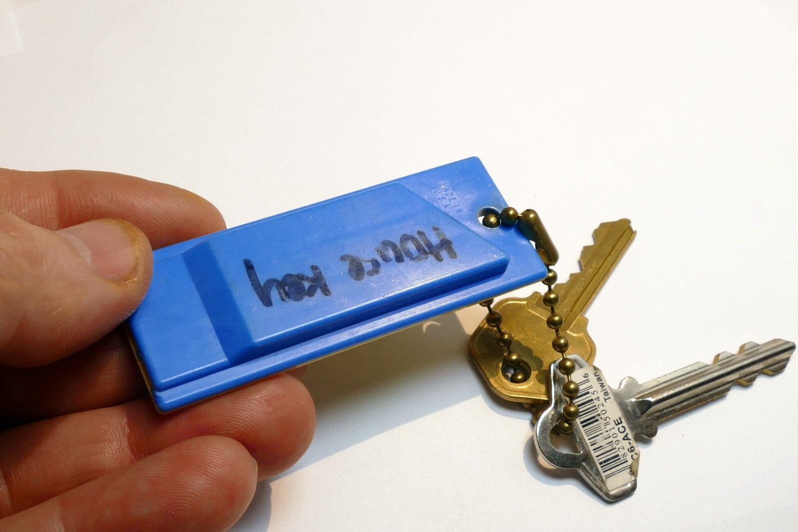 Vintage Plastic Santa Clara County Fire Dept.  safety WHISTLE with keys