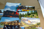 Mix lot of posted Postcard from Canada lot of of 12  1990's