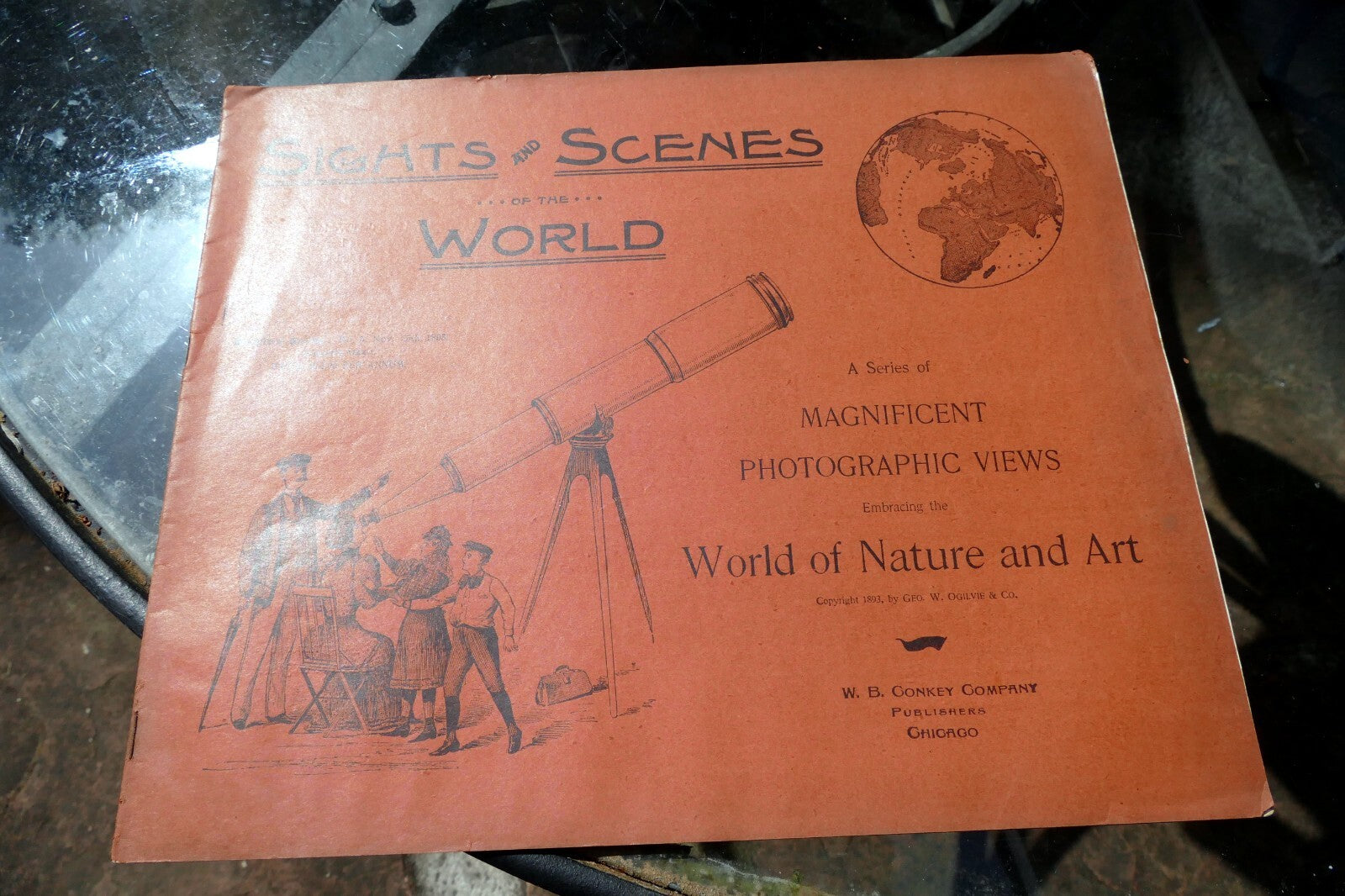 Sights and Scenes of the World No 5, Nov. 1893 Nature and Art Photographic Views