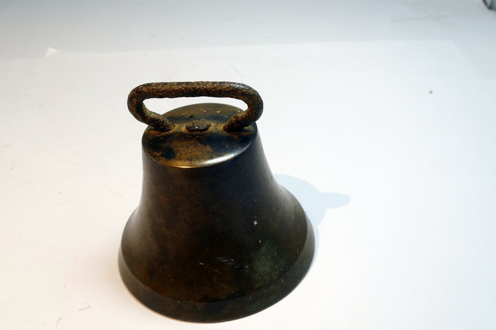 2" Solid Brass Doorbell Hanging Entry Wall Decor Vintage  handmade