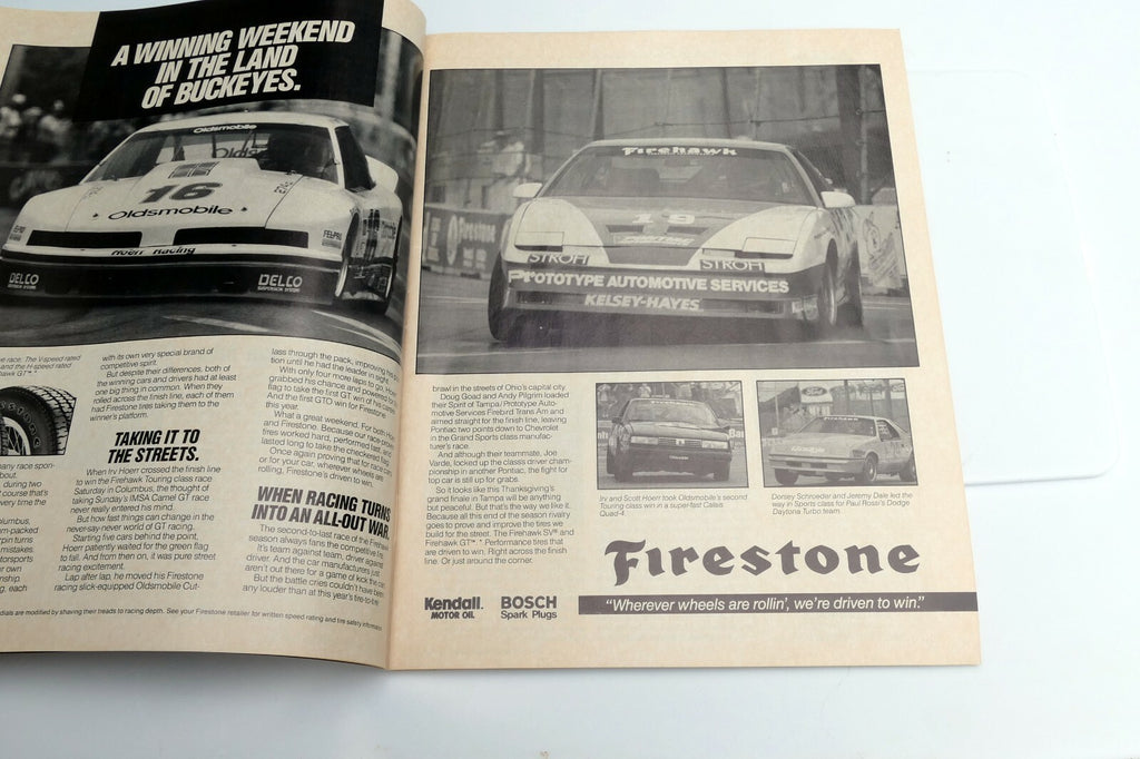 AutoWeek Magazine Nov. 7 1988 Ferrari 250P, 300ZX RX-7 Jaguar XJ 220 Geo Tracker