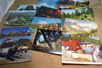 Mix lot of posted postcard from canada lot of of 12 1990's