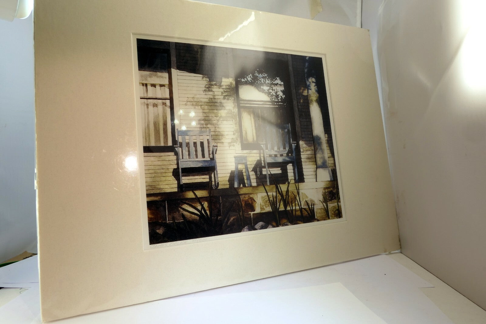 Giclee Print Brown County Artist James Oblack 52/500 Signed Limited Edition