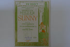 Who?, sheet music 1925, from "sunny", by otto harbach, oscar hammerstein 2nd and jerome kern