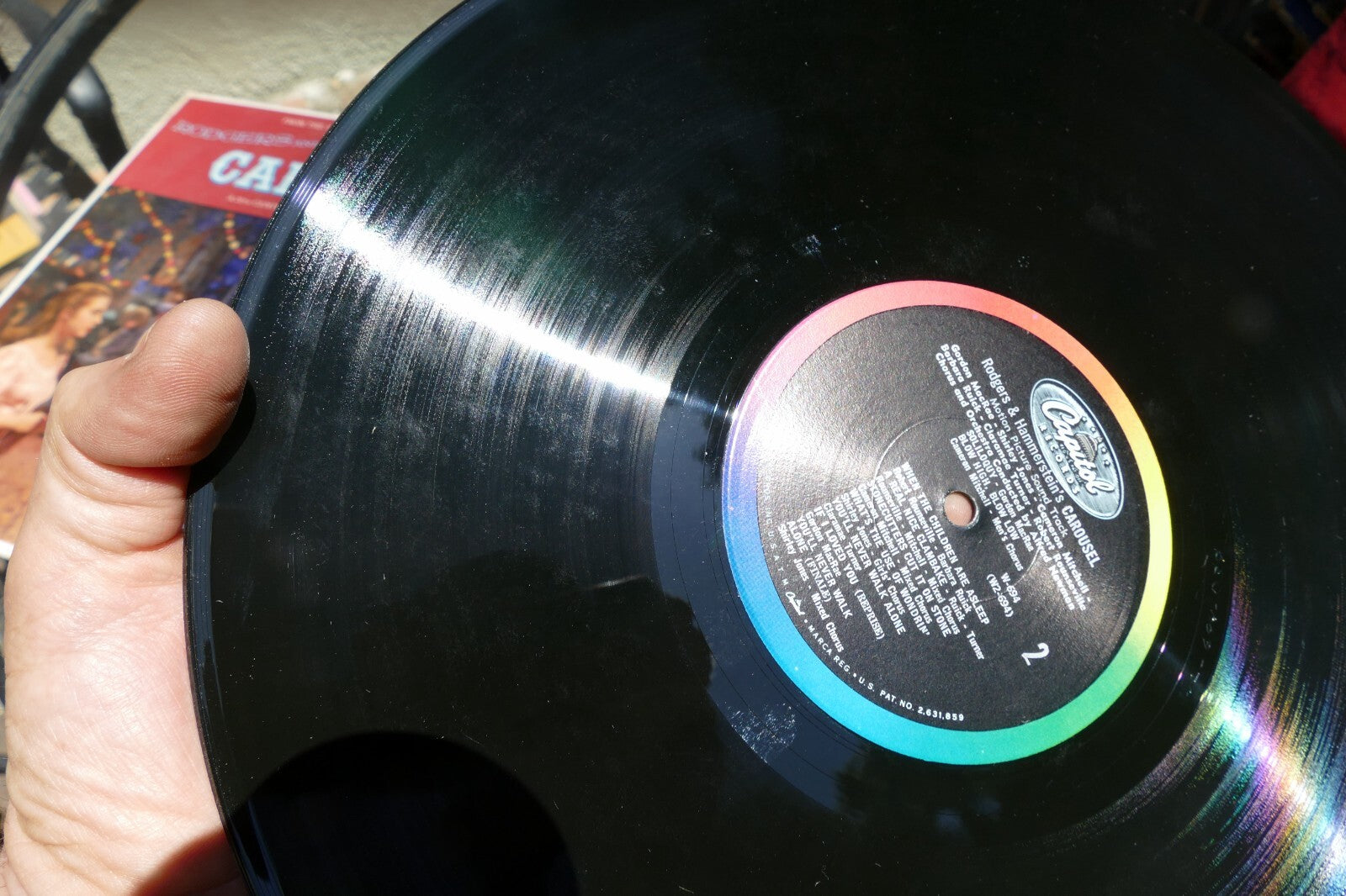 Rodgers and Hammerstein's Carousel Soundtrack Vintage Vinyl  1956 Record LP W694