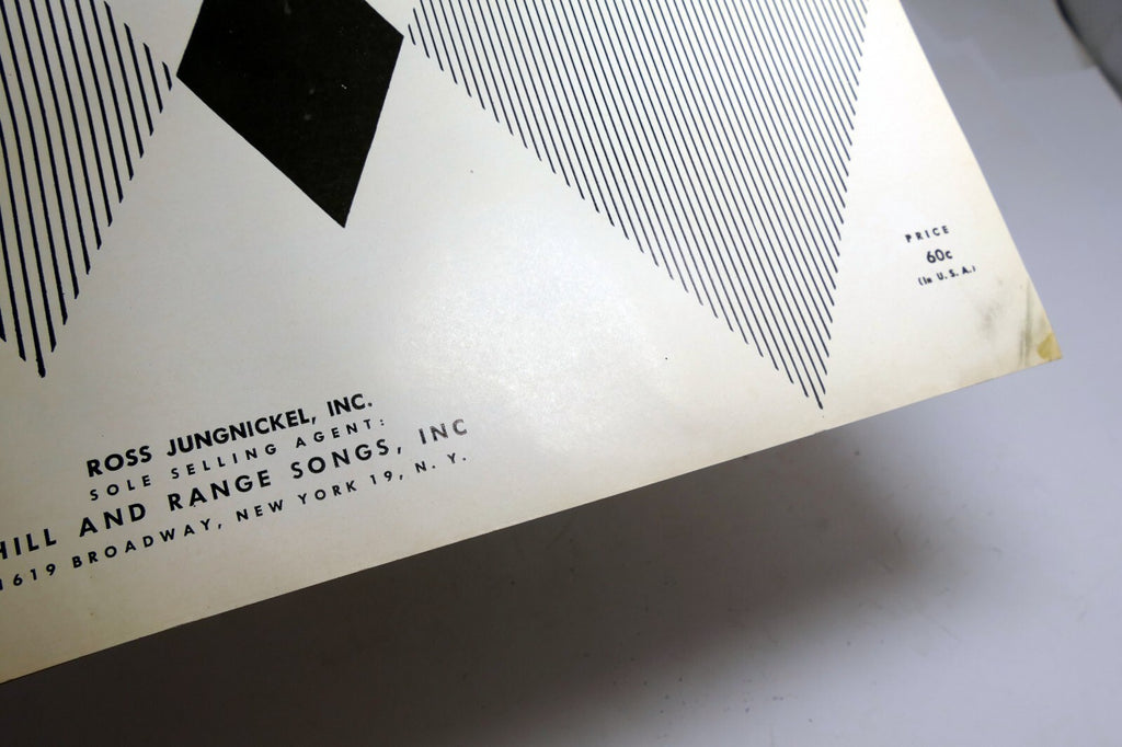 Ninety-Nine Ways by Bernie Lowe Kal Mann 1956 Sheet Music